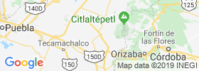 Ciudad Serdan map